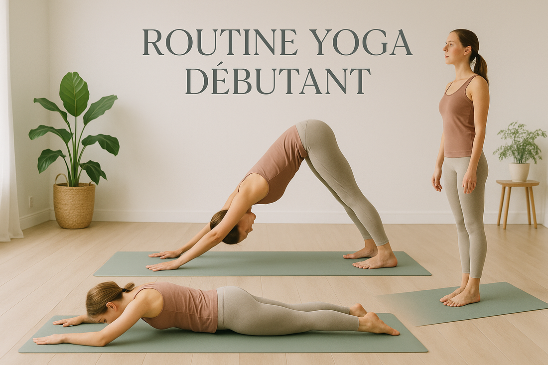 Routine yoga pour débutant(e) – À faire chez soi avec votre nouveau tapis 🧘‍♀️