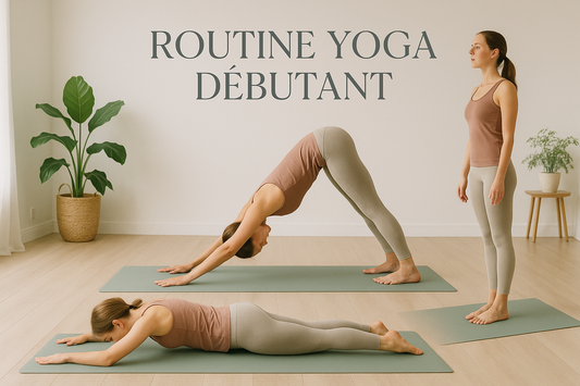 Routine yoga pour débutant(e) – À faire chez soi avec votre nouveau tapis 🧘‍♀️