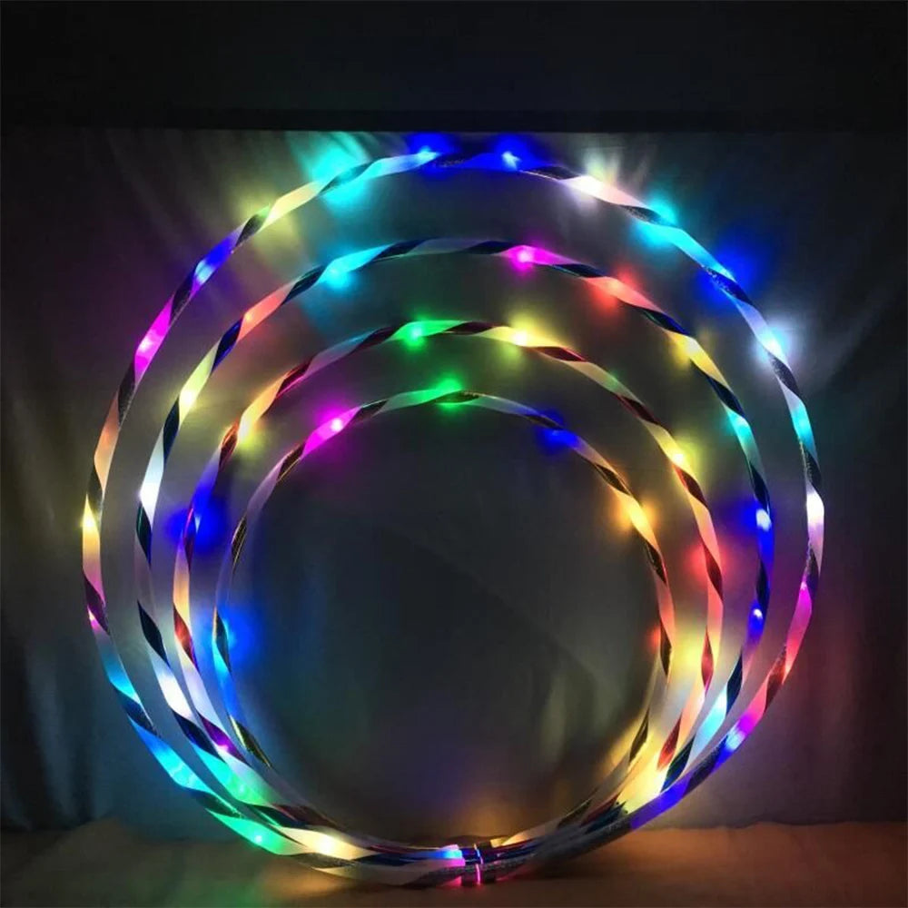 Cerceau Fitness Lumineux LED – Sculptez votre silhouette avec style et plaisir