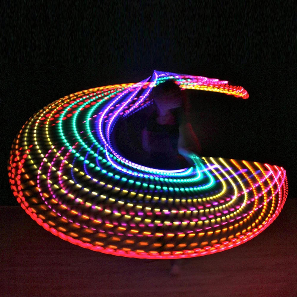 Cerceau Fitness Lumineux LED – Sculptez votre silhouette avec style et plaisir