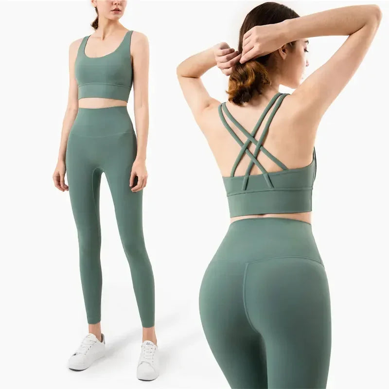 ENSEMBLE LEGGING FEMME | LeggingsFit™ - Emiliesport