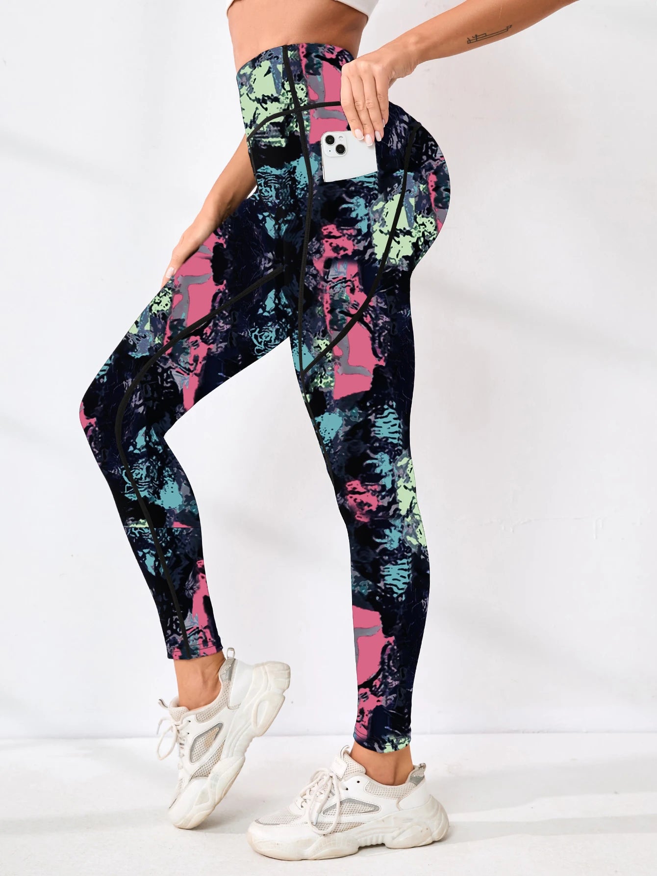 Legging femme sport – Leghighwaist™