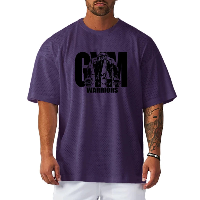 T-shirt sport homme respirant – Muscleguys™