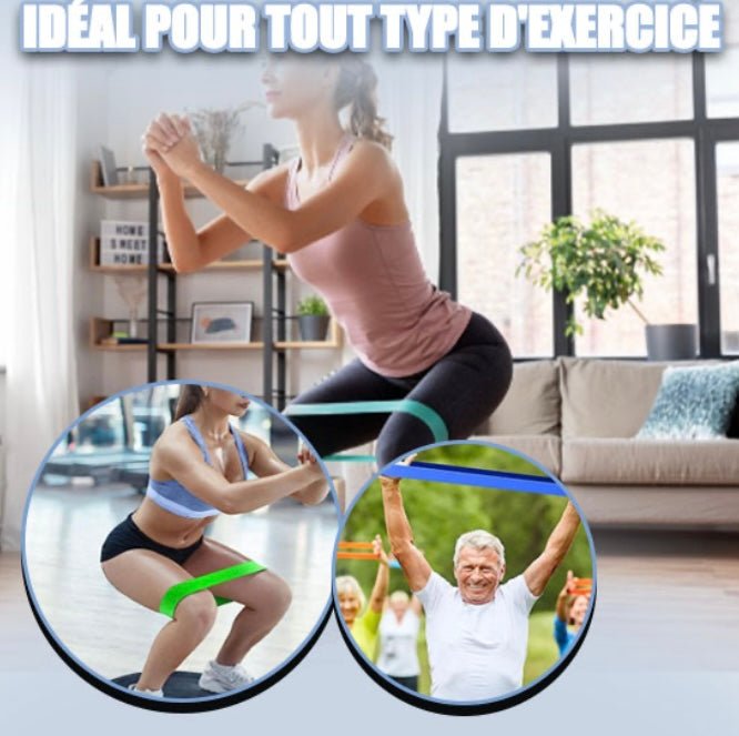 BANDE ELASTIQUE | RubberBands™ - Emiliesport