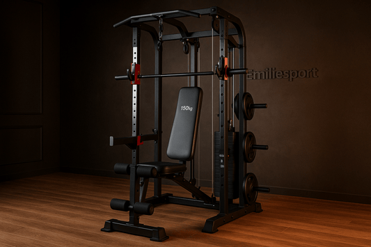 Machine de musculation Biggzia™ | Réglable 150kg | Emiliesport - Emiliesport