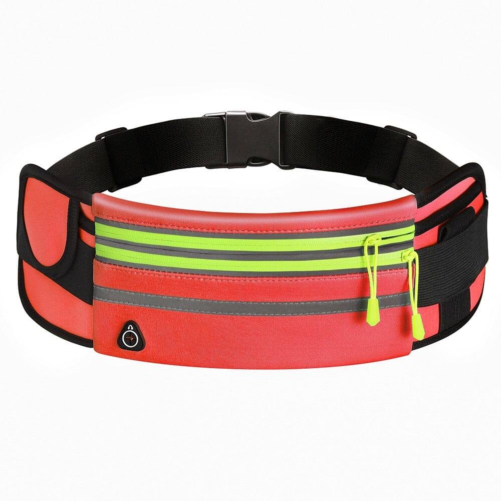 Sac banane sport orange avec bande réfléchissante MyFitBag